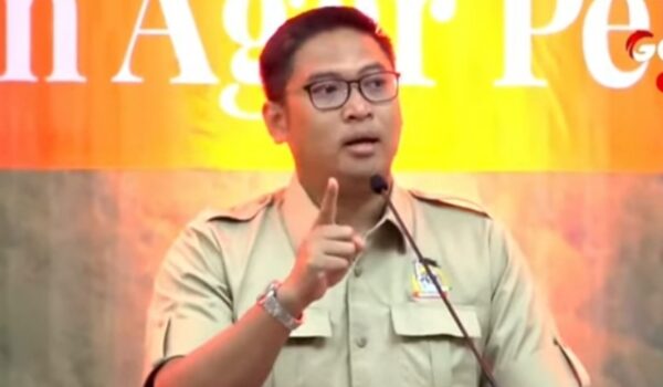 Sudaryono berikan motivasi dan arahan dalam Kongres Tani Merdeka I di Semarang ( JM/tm)